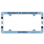 Tarheels Plastic License Plate Frame Color Printed