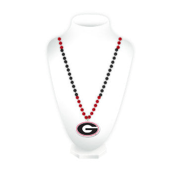 Georgia Team Beads w/ Medallion "G" Logo