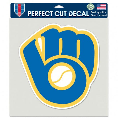 Brewers 8x8 DieCut Decal Color