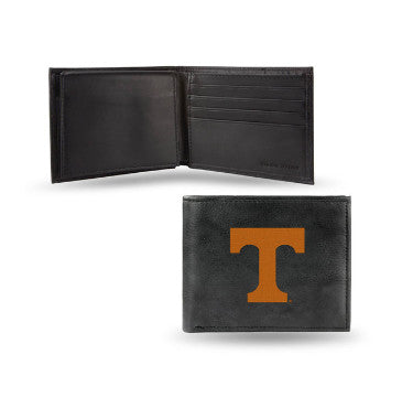 Tennessee Leather Wallet Embroidered Bifold