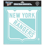 Rangers 8x8 DieCut Decal NHL