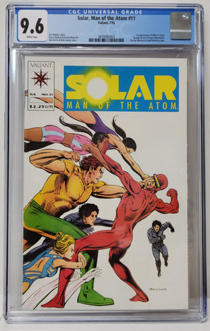 Solar, Man of the Atom Issue #11 Year 1992 CGC Graded 9.6 Comic Book