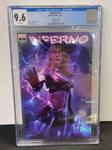 Inferno Issue #1  Year 2021 Comic Mint Edition CGC Graded 9.6 Comic Book