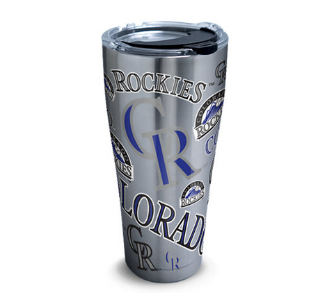 Rockies 30oz All Over Stainless Steel Tervis w/ Hammer Lid