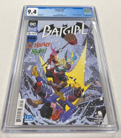 Batgirl Issue #18 Year 2018 CGC Graded 9.4 Comic