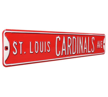 Cardinals Street Sign MLB