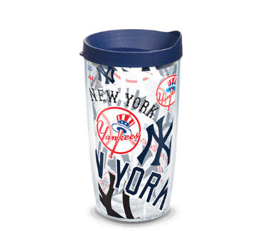 Yankees 16oz All Over Tervis w/ Lid
