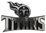 Titans Auto Emblem Chrome Logo