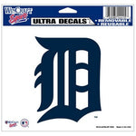 Tigers 4x6 Ultra Decal Logo "D" Blue