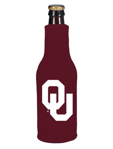 Oklahoma Bottle Coolie Red