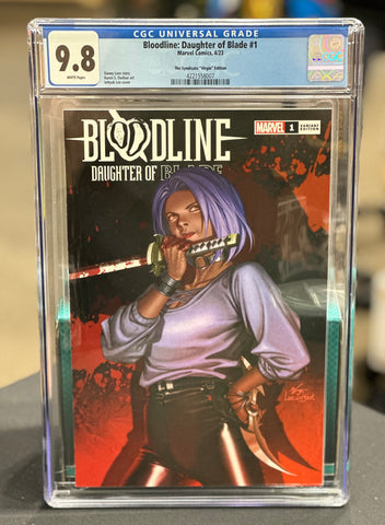 Bloodline: Daughter Of Blade Issue #1 April 2023 Karen S. Darboe Cover CGC Graded 9.8 Comic Book