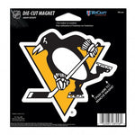 Penguins Die Cut Magnet 4.5 x 5 Logo