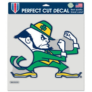 Notre Dame 8x8 DieCut Decal Color Mascot Logo