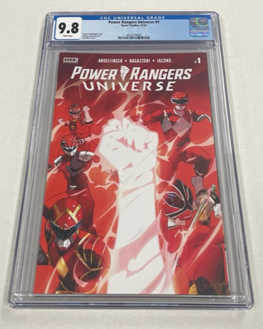 Power Rangers Universe Issue #1 Year 2021 CGC Graded 9.8 Comic Book