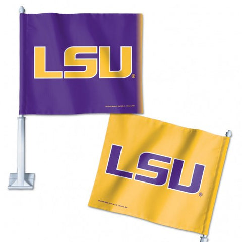 LSU Car Flag 2-Sided