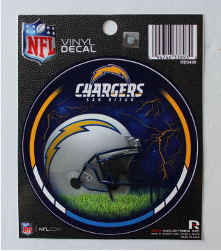 Chargers 4.5" Round Sticker