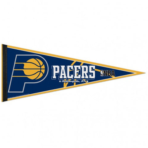 Pacers Triangle Pennant 12"x30"