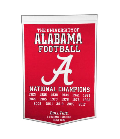 Alabama 24"x38" Wool Banner Dynasty
