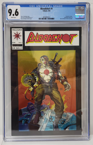Bloodshot Issue #1 Year 1993 CGC Graded 9.6 Comic Book
