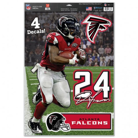 Falcons 11x17 Cut Decal Player Freeman24