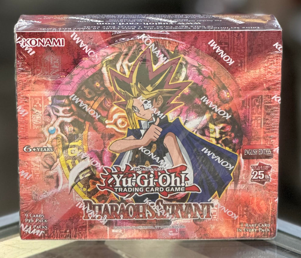 Yu-Gi-Oh Pharaoh's Servant 25th Anniversary Booster Box JP Sports Yu-Gi-Oh Pharaoh's Servant 25th Anniversary Booster Box JP Sports