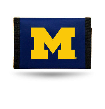 Michigan Color Nylon Wallet Trifold