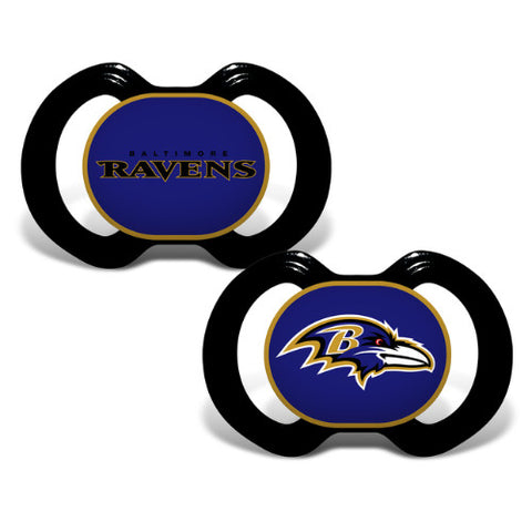 Ravens 2-Pack Pacifier
