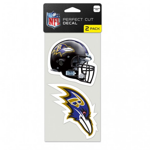 Ravens 4x8 2-Pack Decal