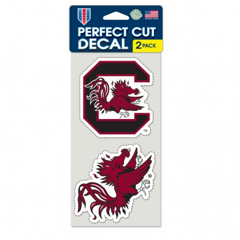 Gamecocks 4x8 2-Pack Decal