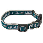 Eagles Dog Collar Woven Ribbon Small