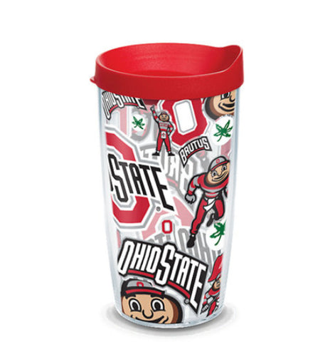 Ohio St 16oz All Over Tervis w/ Lid