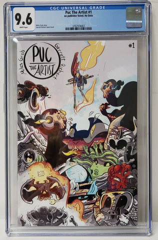 Puc the Artist Issue #1 CGC Graded 9.6 Comic