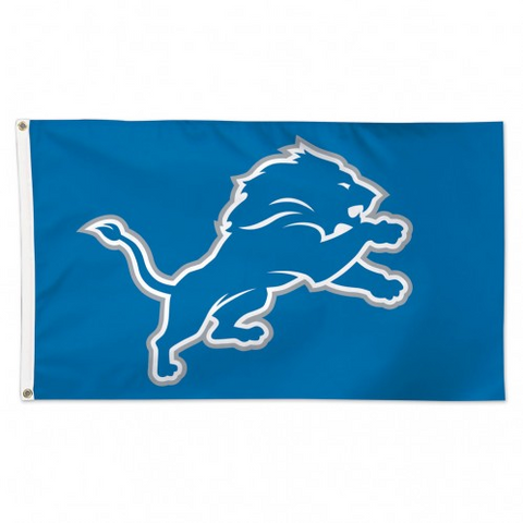 Lions 3x5 House Flag Deluxe Logo – JP Sports