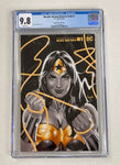 Wonder Woman Black & Gold Issue #1 Year 2021 Paquette Cover CGC Graded 9.8 Comic Book