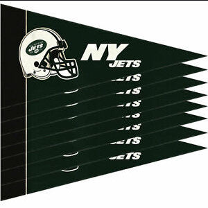 Jets 8-Pack Mini Pennant Set 4x9 NFL