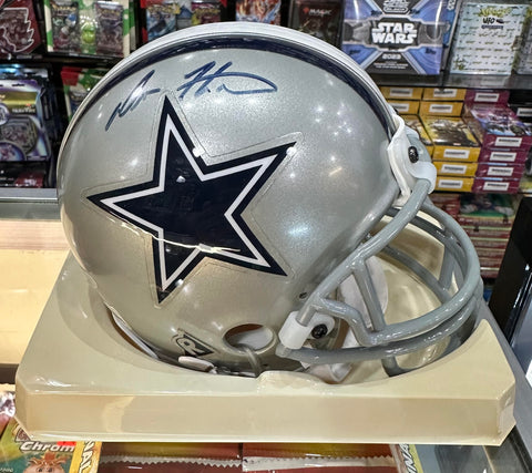 Cowboys Mini Helmet - Drew Henson - Autographed w/ Tri-Star Certificate of Authenticity