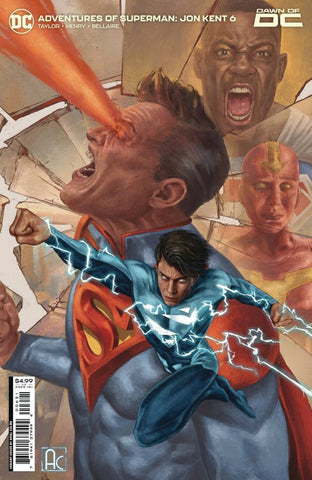Adventures of Superman: Jon Kent Issue #6 August 2023 Cover Cover B Ariel Colon Card Stock Variant Comic Book