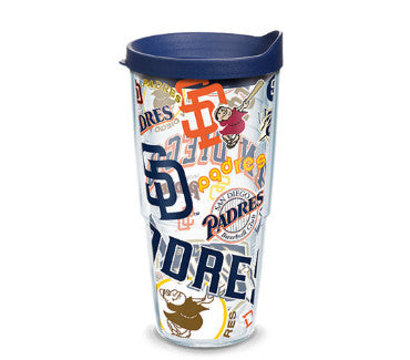 Padres 24oz All Over Tervis w/ Lid