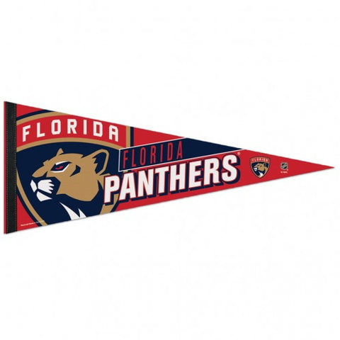 Panthers Triangle Pennant Premium Rollup 12"x30" NHL