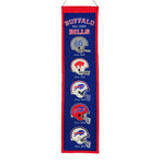 Bills 8"x32" Wool Banner Heritage