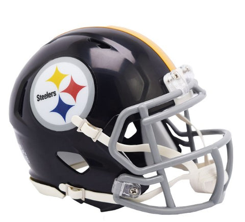 Steelers Mini Helmet Speed Throwback 1963-1976 Black
