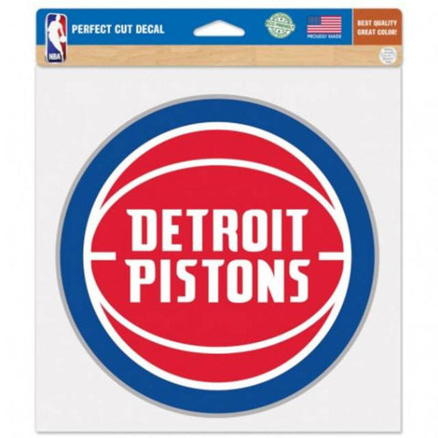 Pistons 8x8 DieCut Decal Color