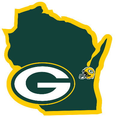 Packers Decal Home State