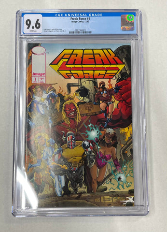 Freak Force Issue #1 Cover Year 1993 CGC Graded 9.6 Comic Book