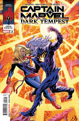 Captain Marvel: Dark Tempest Issue #2 August 2023 Cover A Comic Book