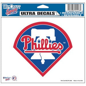 Phillies 4x6 Ultra Decal Logo