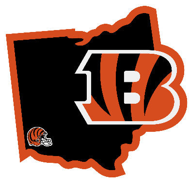 Bengals Decal Home State