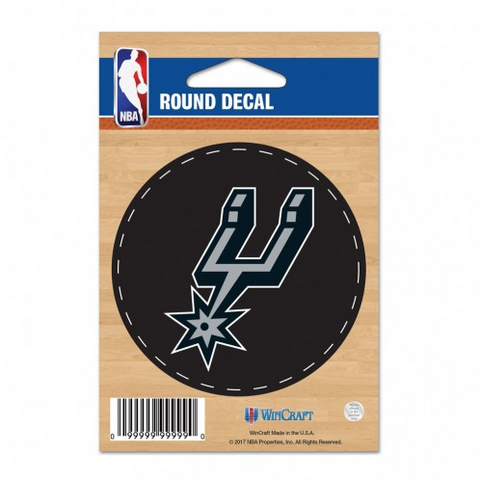 Spurs Round Sticker 3"