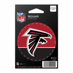 Falcons Round Sticker 3"