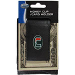 Canes Leather Cash & Cardholder Magnetic Logo